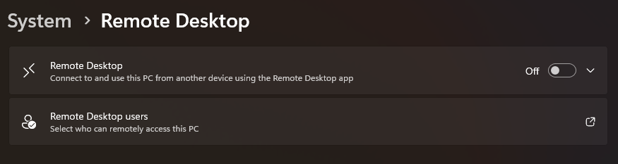 Remote Desktop fun (macOS to Windows)
